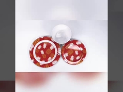 19B005 مجموعة أطباق العشاء 3 قطع