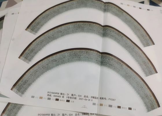 ورق مائي غير مصقول من الميلامين 787x1092mm لتعبئة البليت أواني الطعام من الميلامين