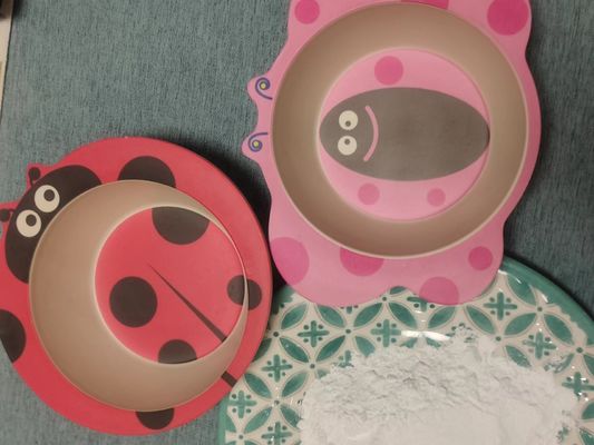 لوحة الميلامين اليوريا فورمالدهيد صب مركب بلوري أبيض