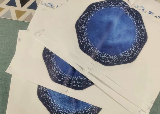 عينة مجانية من ورق الميلامين المائي 820 * 555 مم 635 * 500 مم للطباعة