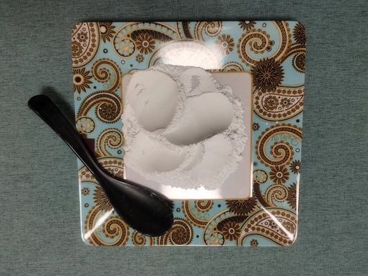 أدوات المائدة منخفضة الرطوبة الميلامين مسحوق التزجيج 130-150 ℃ نقطة انصهار 0.1٪ كحد أقصى