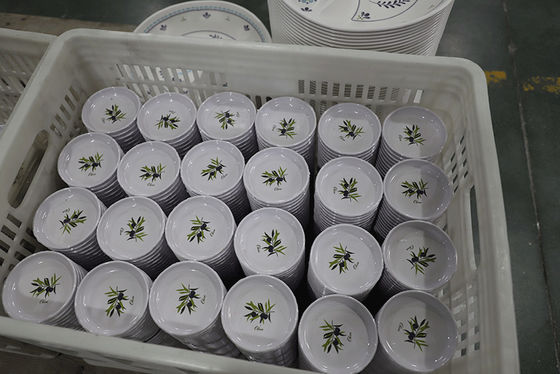 مسحوق الغذاء الصف Tripolycyanamide الميلامين صب لأواني الطعام 1.573g / m3