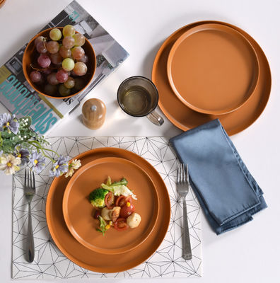 12 قطعة من ألواح الميلامين وعاء غسالة صحون متينة آمنة خالية من BPA