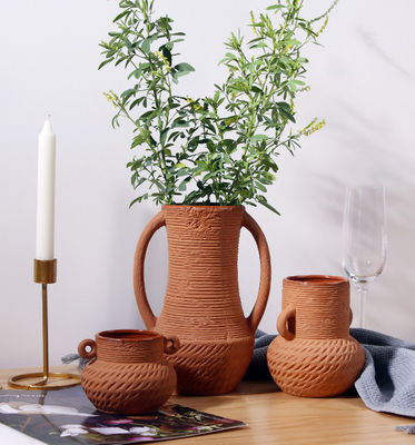 وعاء أرضية سيراميكي واسع الفم هدية عيد الشكر