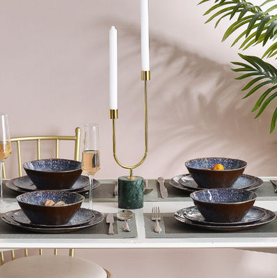 غوفيت 12 قطعة من أدوات المائدة الميلامينية