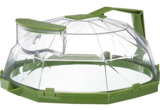 غطاء الميكروويف الرائعة الغذاء المطبخ الأدوات 10 بوصة مع مقبض