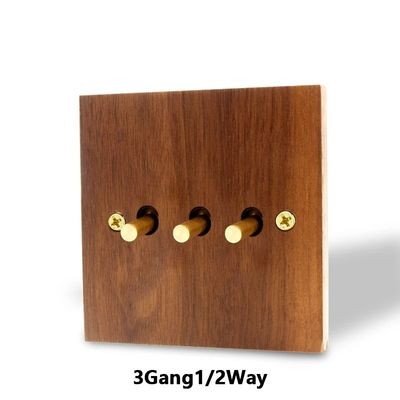 16A لوحة التحكم بمفتاح الضوء المتعدد 110v