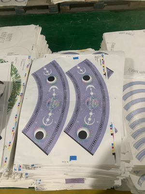 100 ٪ سميكة مرسومة الراتنج الميلامين ورق العشاء المعدات الغذائية الميلامين