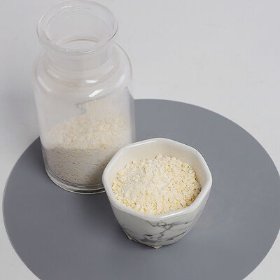 SHUANGYAN محتوى الرماد 003 في المئة حبيبات الميلامين الصيغة الجزيئية C3H6N6 مادة مناسبة للإنتاج الصناعي الكيميائي