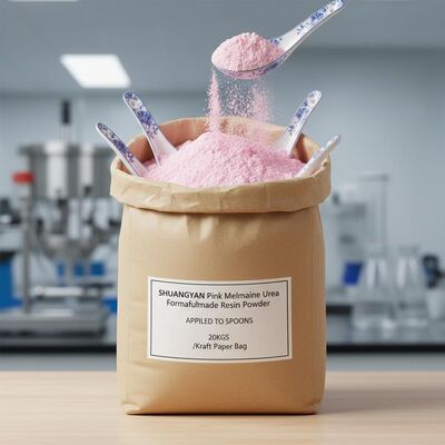 شوانجيان حمراء الميلامين اليوريا فورمالدهايد الراتنج مسحوق تطبيق على الملعقات 20 كجم / كيس ورق الكرافت